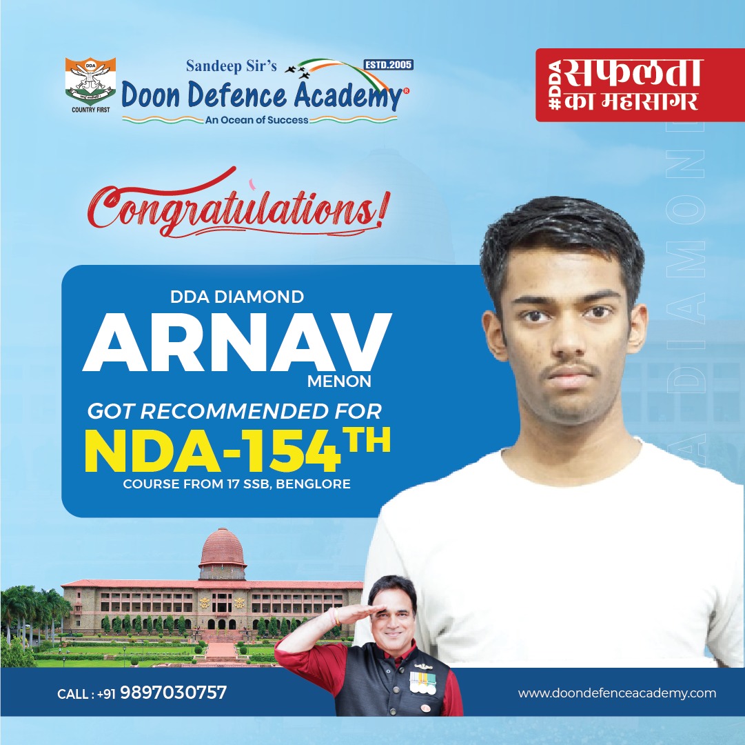 selection of doon defence academy