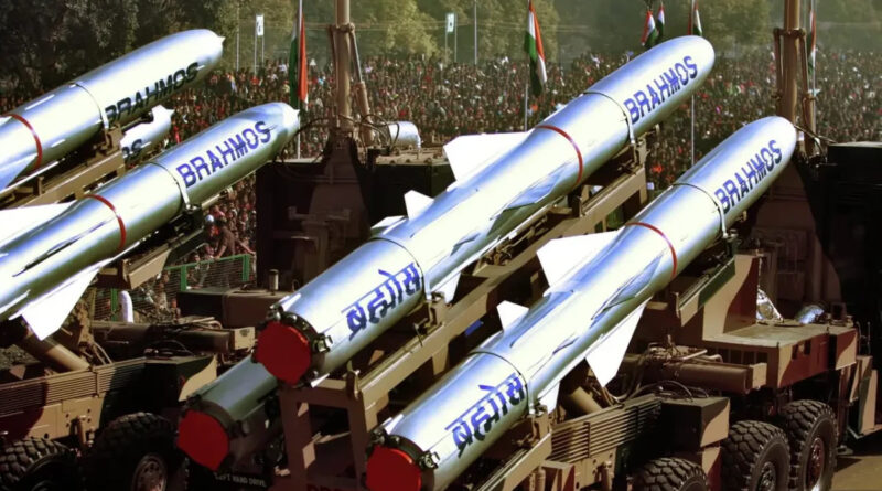 800-km Range BrahMos Supersonic Missile