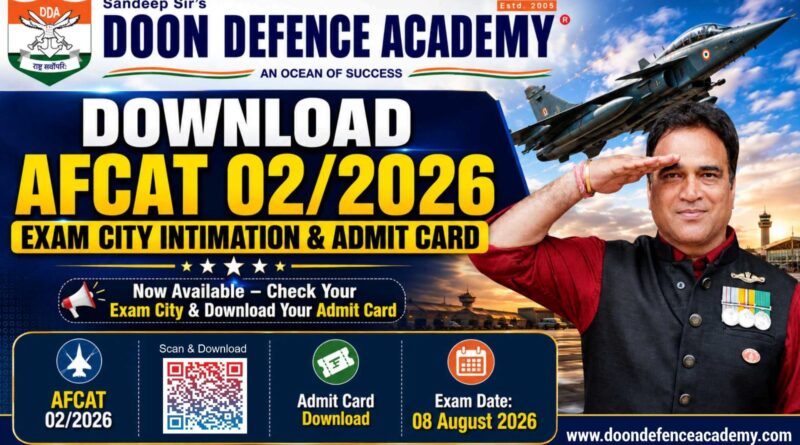 AFCAT 2 Admit Card 2026